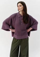 Load image into Gallery viewer, Finn Knitted Polo - Mauve-JOSEPHINE-P&amp;K The General Store
