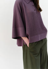 Load image into Gallery viewer, Finn Knitted Polo - Mauve-JOSEPHINE-P&amp;K The General Store
