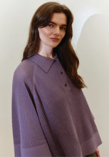 Load image into Gallery viewer, Finn Knitted Polo - Mauve-JOSEPHINE-P&amp;K The General Store
