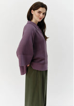 Load image into Gallery viewer, Finn Knitted Polo - Mauve-JOSEPHINE-P&amp;K The General Store
