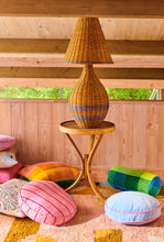 Load image into Gallery viewer, Velvet Pea Cushion - Bay Blue-KIP &amp; CO-P&amp;K The General Store
