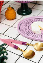 Load image into Gallery viewer, Brasserie Salad Servers - Purple Patch-KIP &amp; CO-P&amp;K The General Store
