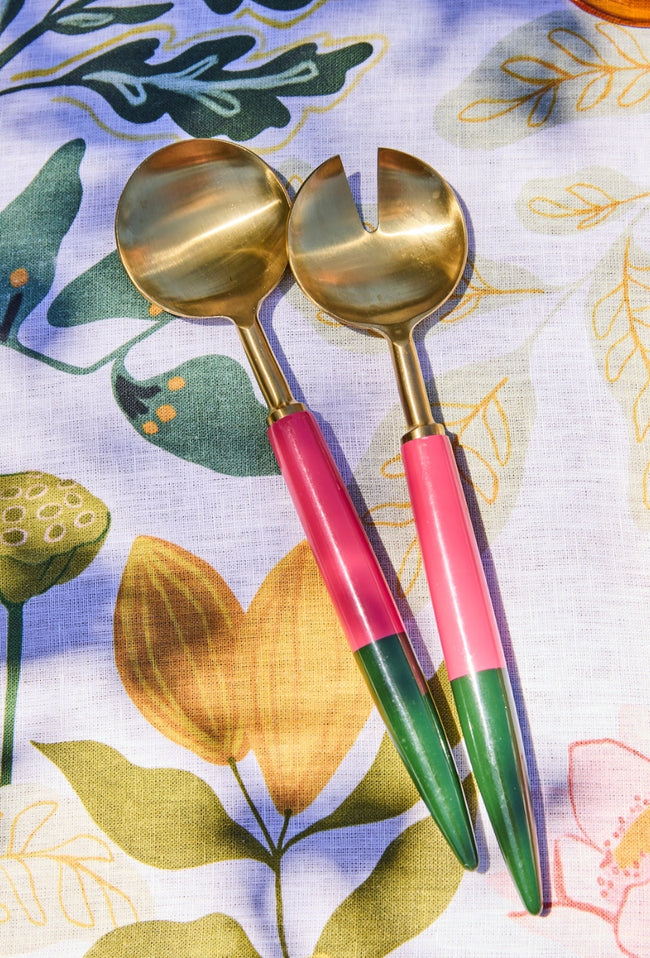 Brasserie Salad Servers - Tuscan Days-KIP & CO-P&amp;K The General Store