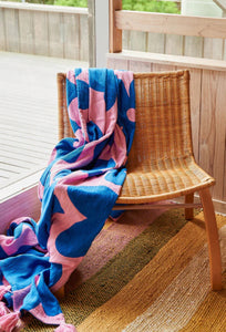 Flower Face Woven Throw-KIP & CO-P&amp;K The General Store