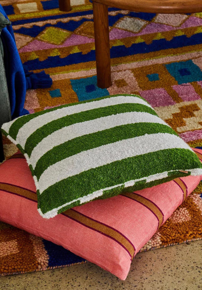 Suffolk Stripe Upholstery Cushion-KIP & CO-P&amp;K The General Store