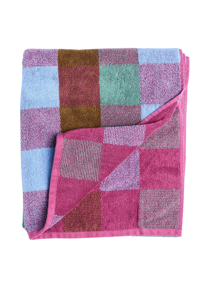 Terry Bath Towel - Bondi Tartan-KIP & CO-P&amp;K The General Store