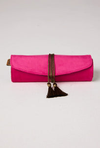 Velvet Jewellery Roll - Prickly Pear-KIP & CO-P&amp;K The General Store