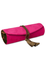 Load image into Gallery viewer, Velvet Jewellery Roll - Prickly Pear-KIP &amp; CO-P&amp;K The General Store
