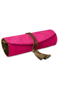 Velvet Jewellery Roll - Prickly Pear-KIP & CO-P&amp;K The General Store