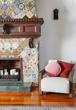 Load image into Gallery viewer, Velvet Pea Cushion - Dusky Rose-KIP &amp; CO-P&amp;K The General Store
