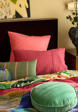 Load image into Gallery viewer, Velvet Pea Cushion - Pistachio-KIP &amp; CO-P&amp;K The General Store
