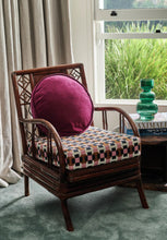 Load image into Gallery viewer, Velvet Pea Cushion - Anemone-KIP &amp; CO-P&amp;K The General Store
