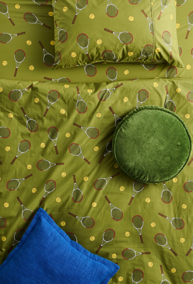 Velvet Pea Cushion - Campsite-KIP & CO-P&amp;K The General Store
