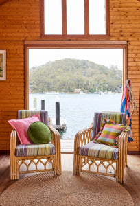 Velvet Pea Cushion - Campsite-KIP & CO-P&amp;K The General Store
