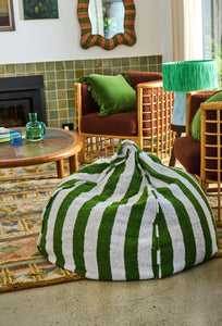 Velvet Tassel Cushion - Campsite-KIP & CO-P&amp;K The General Store