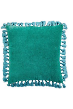 Velvet Tassel Cushion - Latigo Bay-KIP & CO-P&amp;K The General Store