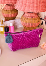 Load image into Gallery viewer, Velvet Toiletry Bag - Wild Grape-KIP &amp; CO-P&amp;K The General Store
