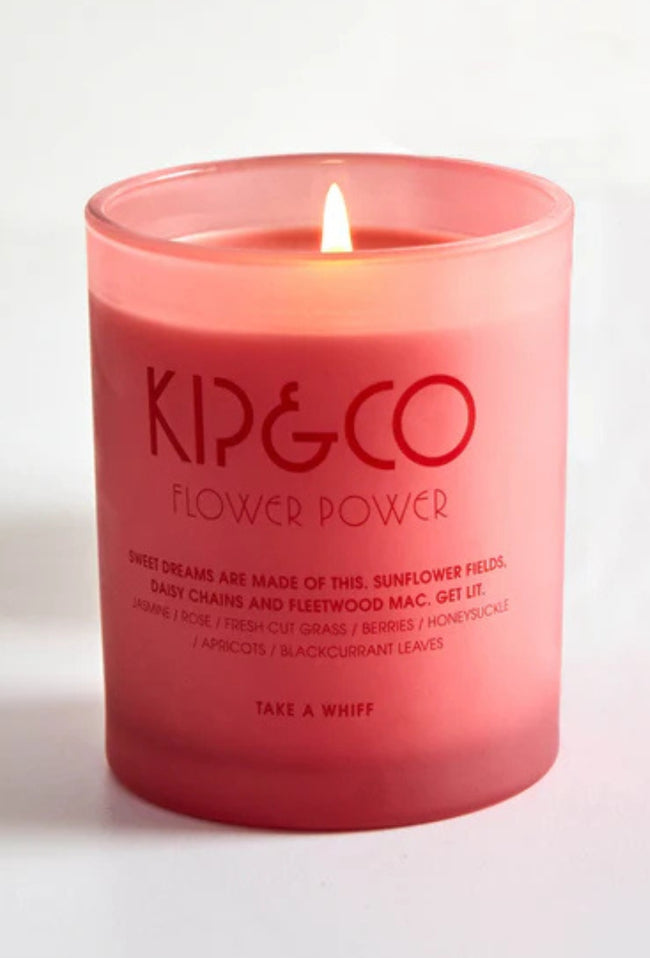 Kip & Co Candle - Flower Power-KIP & CO-P&amp;K The General Store