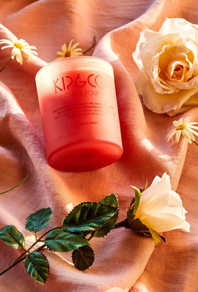 Kip & Co Candle - Flower Power-KIP & CO-P&amp;K The General Store