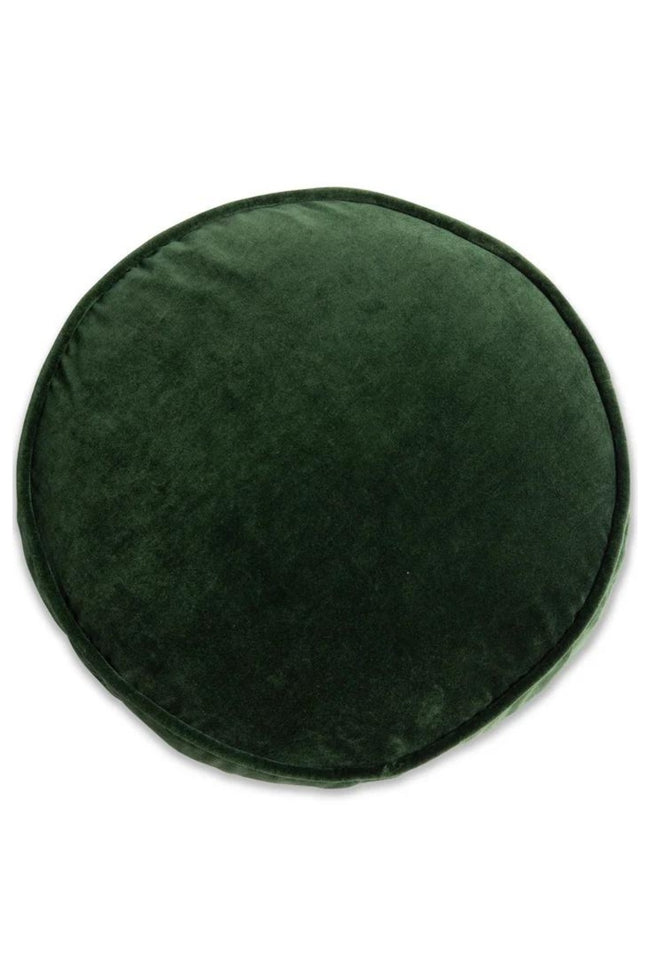 Kombu Green Velvet Pea Cushion-KIP & CO-P&amp;K The General Store