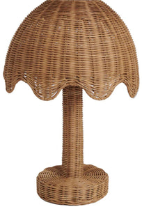 Parasol Rattan Table Lamp-KIP & CO-P&amp;K The General Store