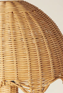 Parasol Rattan Table Lamp-KIP & CO-P&amp;K The General Store