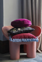 Load image into Gallery viewer, Velvet Pea Cushion - Anemone-KIP &amp; CO-P&amp;K The General Store
