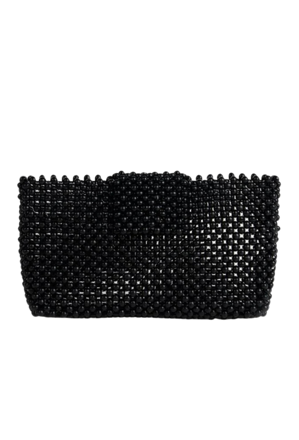 Beaded Clutch - Black-LA TRIBE-P&K The General Store