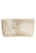 Load image into Gallery viewer, Beaded Clutch - Bone-LA TRIBE-P&amp;K The General Store
