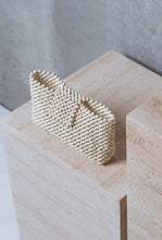 Load image into Gallery viewer, Beaded Clutch - Bone-LA TRIBE-P&amp;K The General Store

