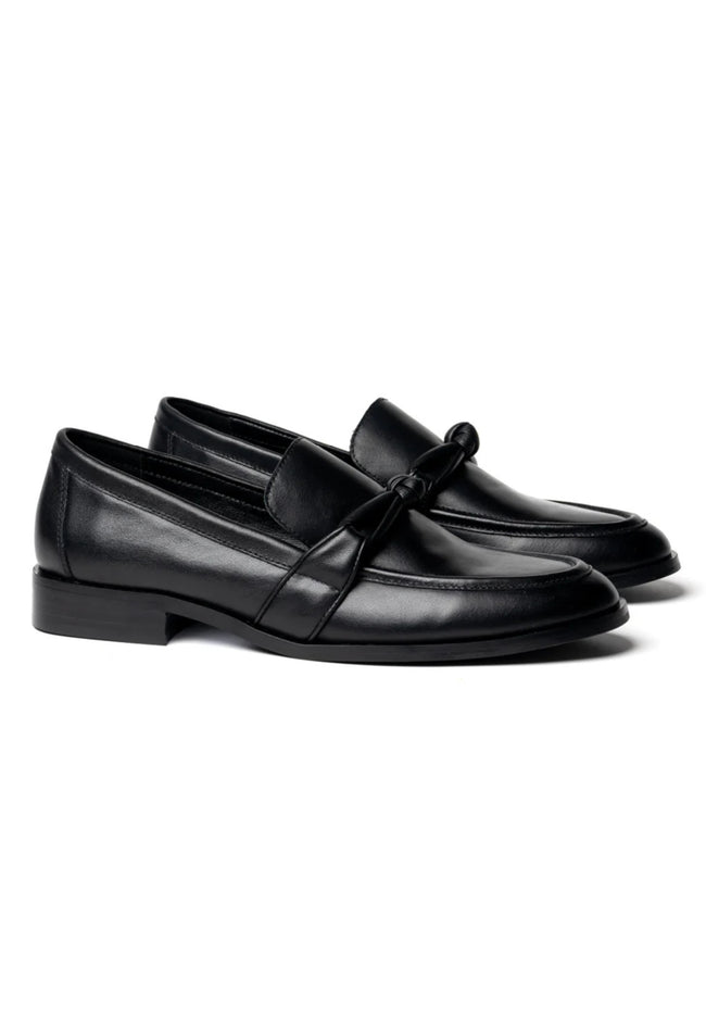 Emily Knot Loafer - Black-LA TRIBE-P&amp;K The General Store