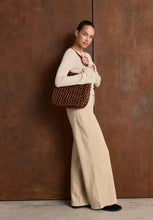 Load image into Gallery viewer, Naomi Beaded Tote Bag - Almond-LA TRIBE-P&amp;K The General Store
