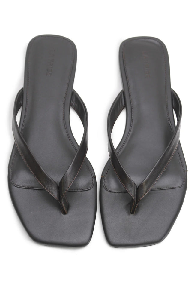 Square Toe Thong - Pepper-LA TRIBE-P&amp;K The General Store