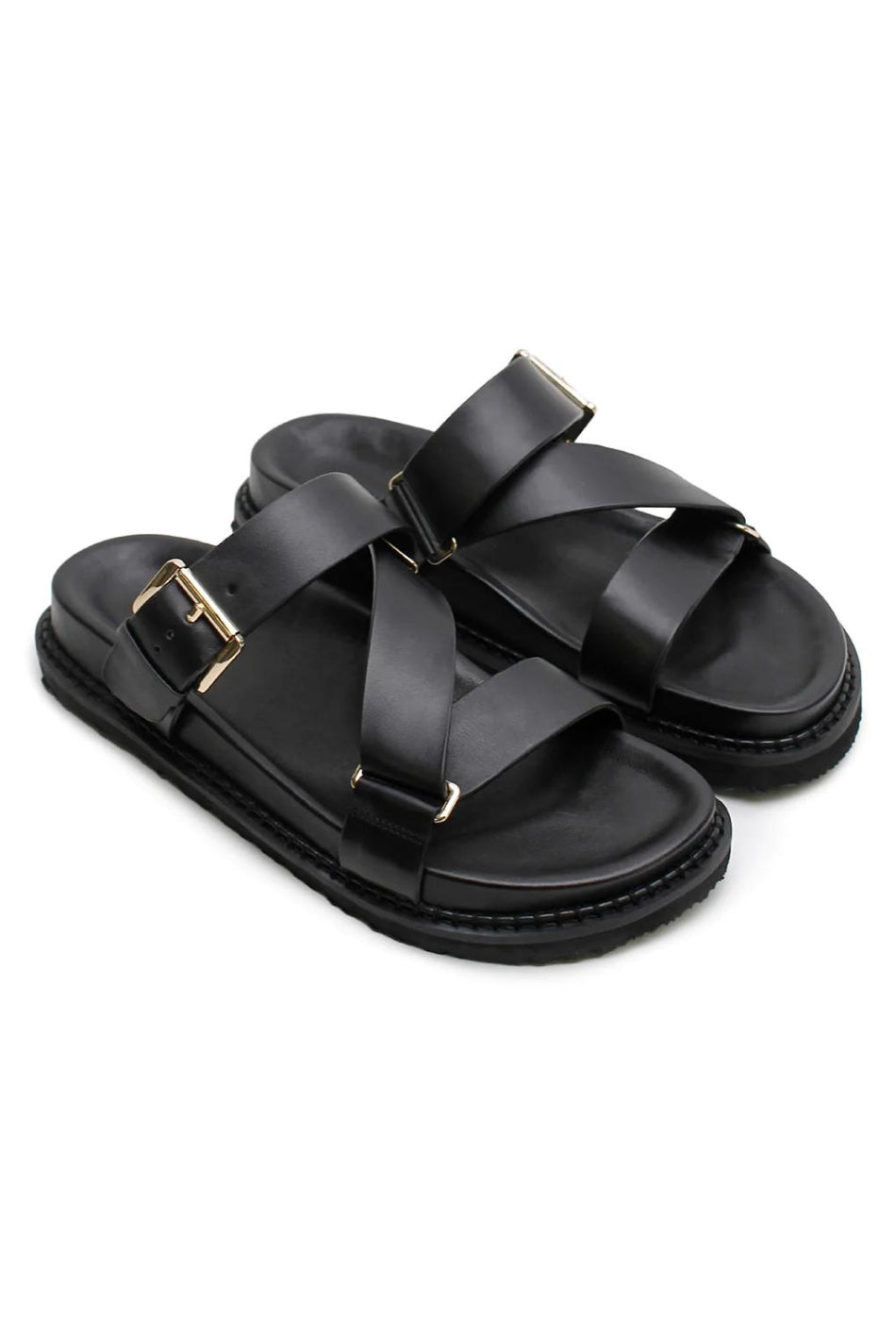 Aki Slide - Black-LA TRIBE-P&K The General Store