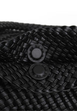 Load image into Gallery viewer, Woven Tote Bag - Black-LA TRIBE-P&amp;K The General Store
