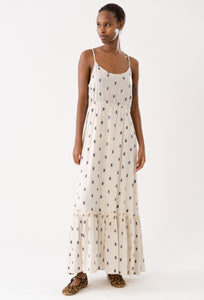 Uno Maxi Dress - Creme-LOLLYS LAUNDRY-P&amp;K The General Store