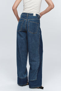 Border Jean - Washed Indigo-MARLE-P&amp;K The General Store