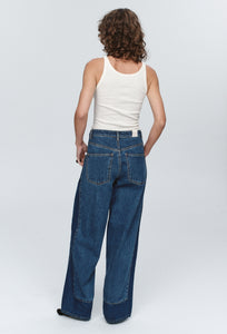 Border Jean - Washed Indigo-MARLE-P&amp;K The General Store