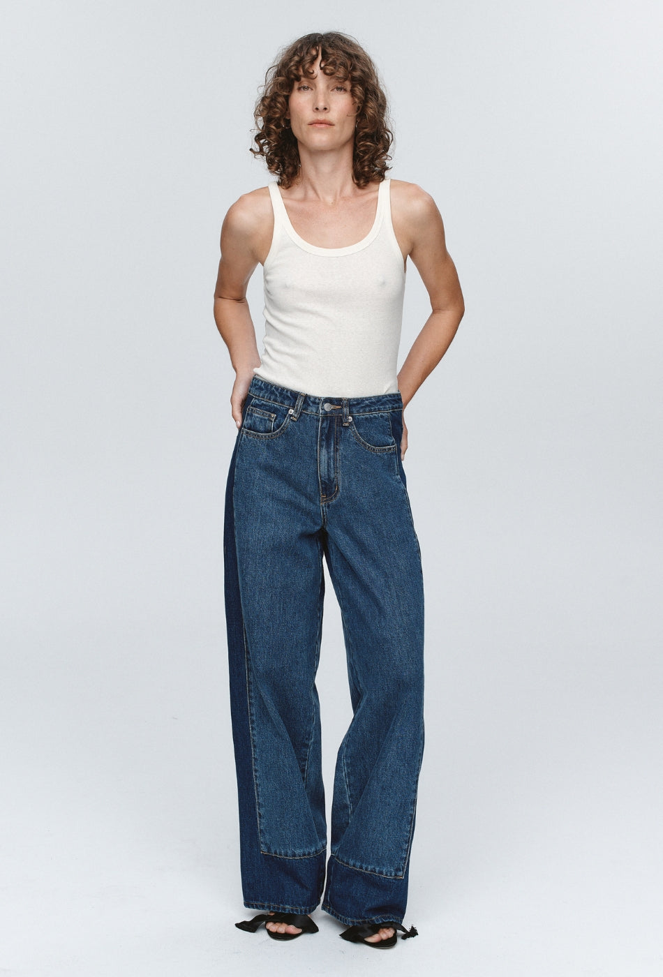 Border Jean - Washed Indigo-MARLE-P&K The General Store