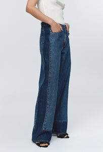 Border Jean - Washed Indigo-MARLE-P&amp;K The General Store