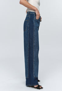 Border Jean - Washed Indigo-MARLE-P&amp;K The General Store