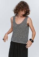 Load image into Gallery viewer, Nova Top - Black / Ivory Melange-MARLE-P&amp;K The General Store
