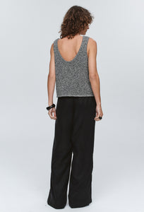 Nova Top - Black / Ivory Melange-MARLE-P&amp;K The General Store