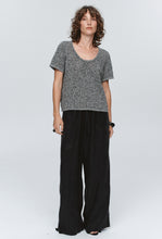 Load image into Gallery viewer, Rumi Top - Black / Ivory Melange-MARLE-P&amp;K The General Store
