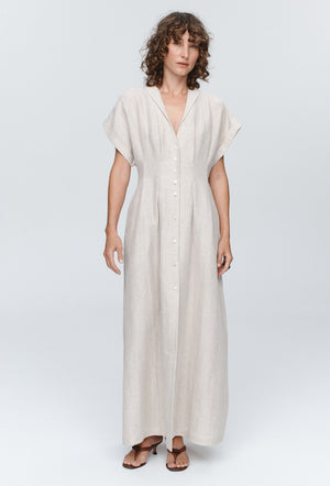 Swan Dress - Birch-MARLE-P&amp;K The General Store