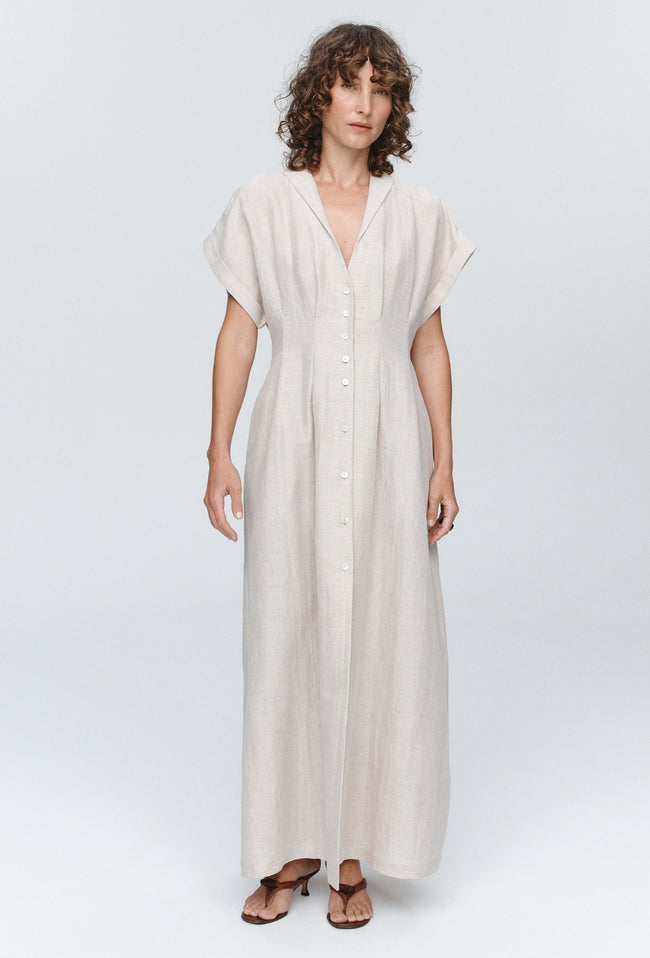Swan Dress - Birch-MARLE-P&amp;K The General Store