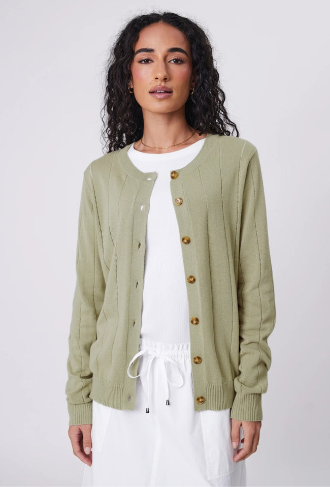 Ember Cardigan - Celery-MARLOW-P&amp;K The General Store