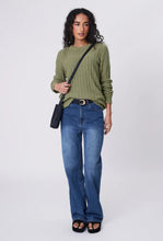 Load image into Gallery viewer, Evergreen Knit Crew - Laurel-MARLOW-P&amp;K The General Store
