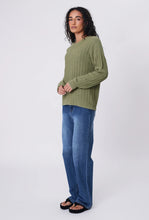 Load image into Gallery viewer, Evergreen Knit Crew - Laurel-MARLOW-P&amp;K The General Store
