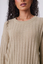 Load image into Gallery viewer, Evergreen Knit Crew - Oat-MARLOW-P&amp;K The General Store
